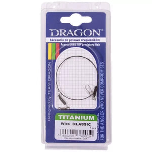 Dragon AFW TITANIUM Wire, leader,lure fishing. MADE IN USA 1pc.