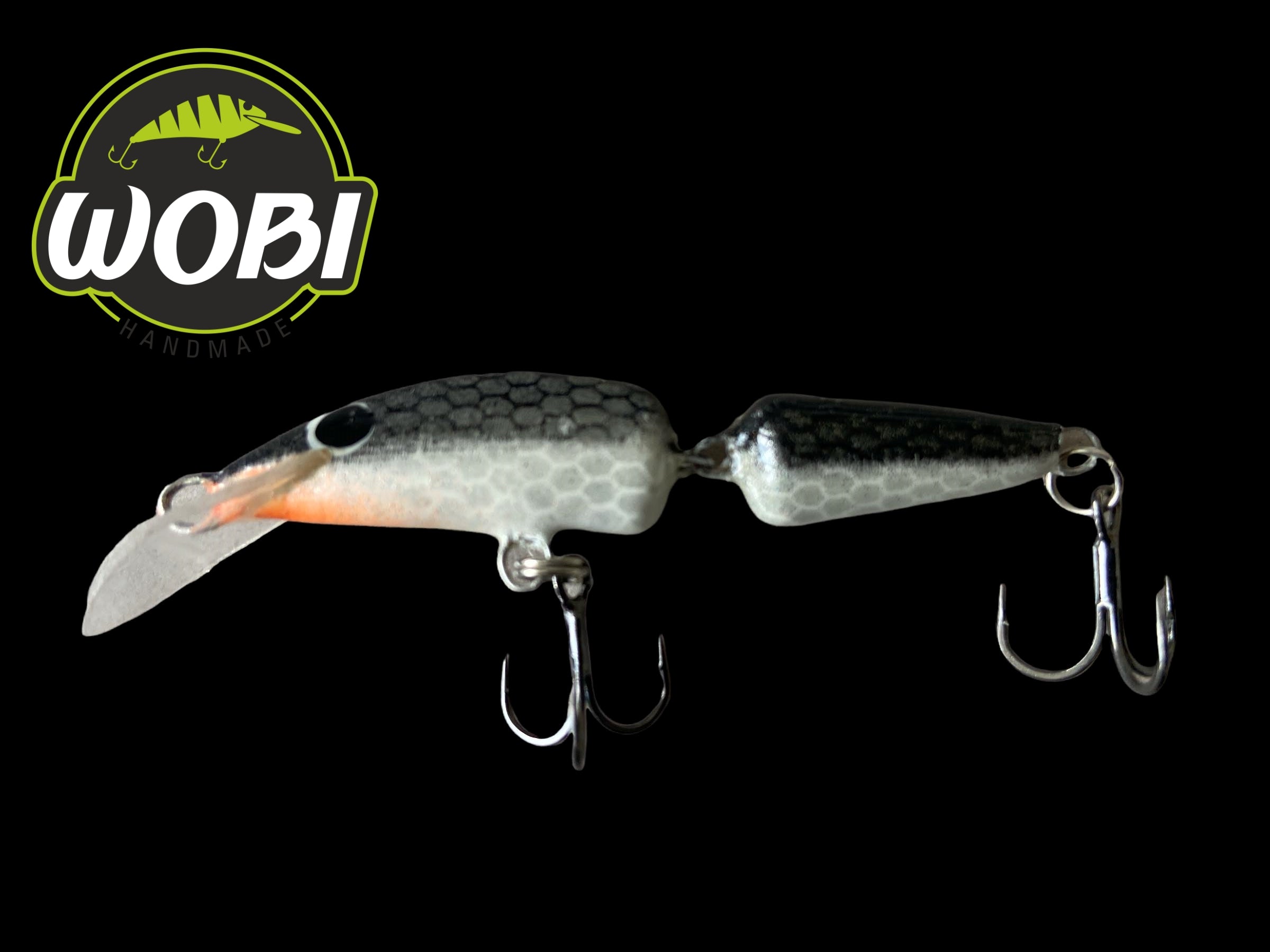 Wobi Bleak Jointed 65mm - 4g . 100% Hand made crank bait. Hard lure –  Predator maniac