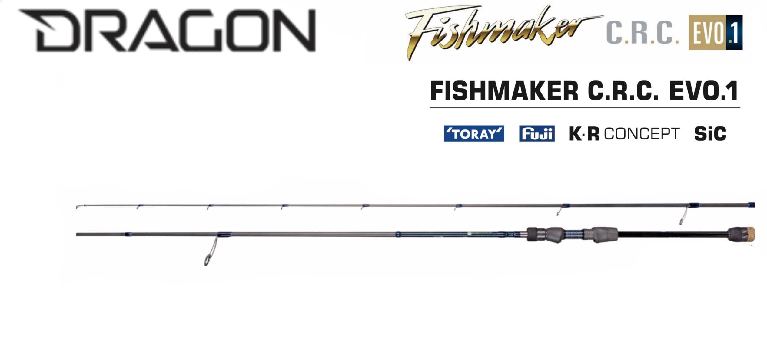 Dragon Fishmaker C.R.C. EVO 1 Spinning Rods